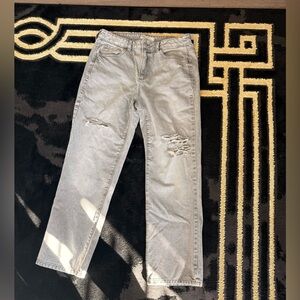 Garage 90s straight distressed jeans